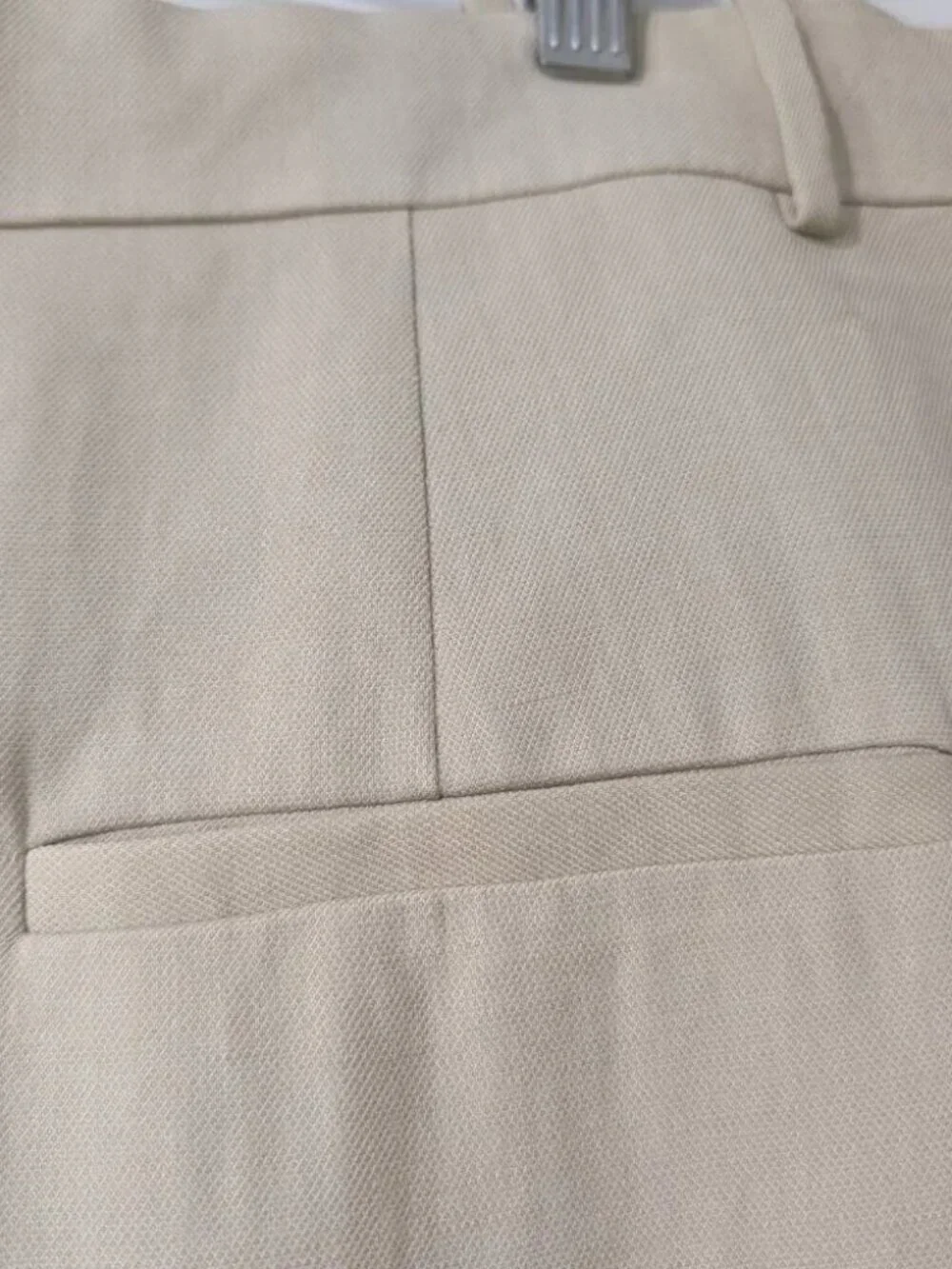NEW COS | Relaxed Linen-Blend Wide-Leg Trousers in Beige